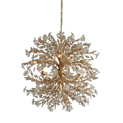 Fiore 8 - Light Round Chandelier 35" - Cyran Lamps