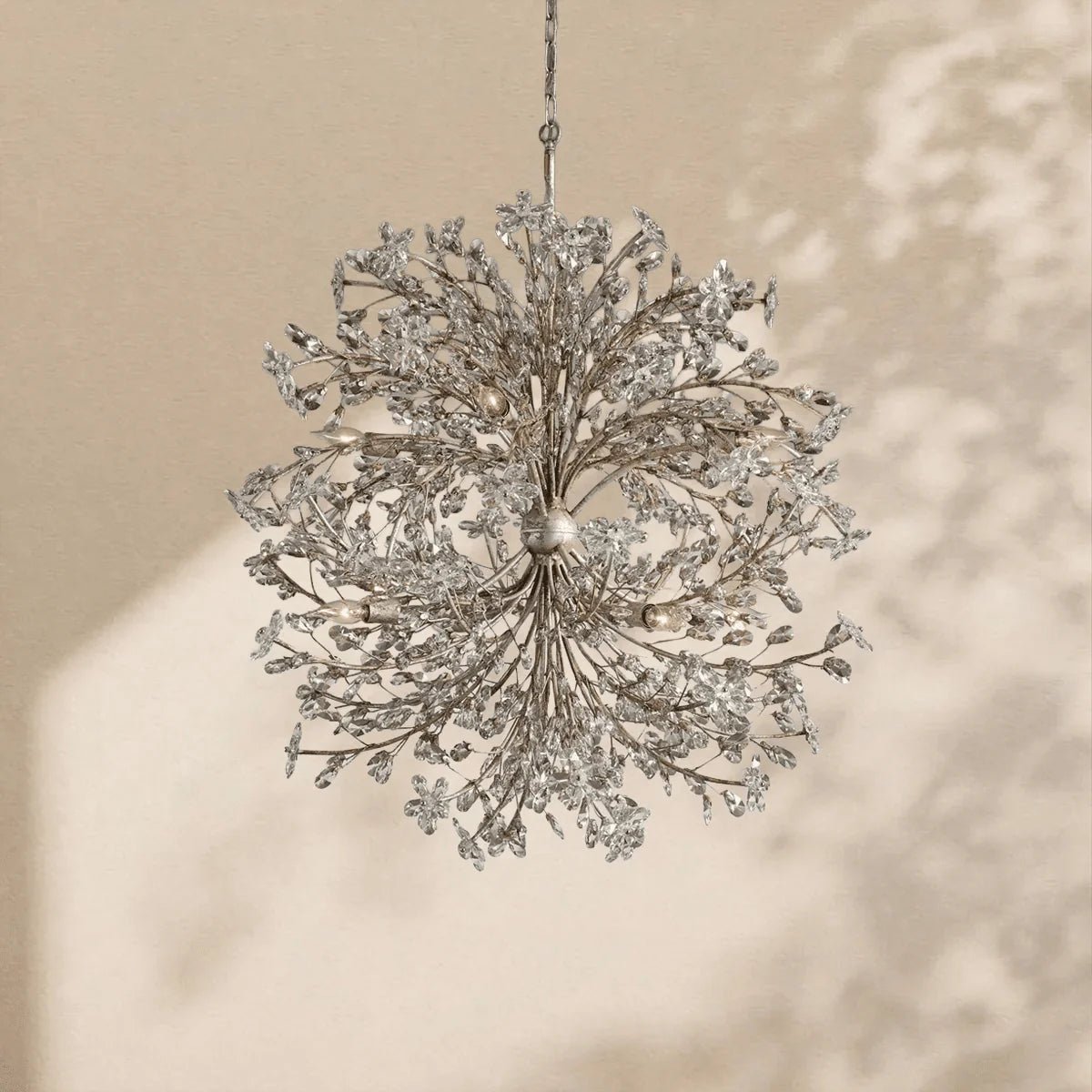 Fiore 8 - Light Round Chandelier 35" - Cyran Lamps