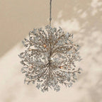 Fiore 8 - Light Round Chandelier 35" - Cyran Lamps