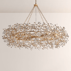 Fiore Crown Chandelier - Cyran Lamps