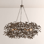 Fiore Crown Chandelier - Cyran Lamps