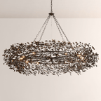 Fiore Crown Chandelier - Cyran Lamps
