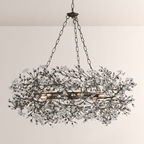 Fiore Crown Chandelier - Cyran Lamps