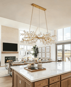 Fiore Linear Chandelier - Cyran Lamps