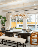 Fiore Linear Chandelier - Cyran Lamps