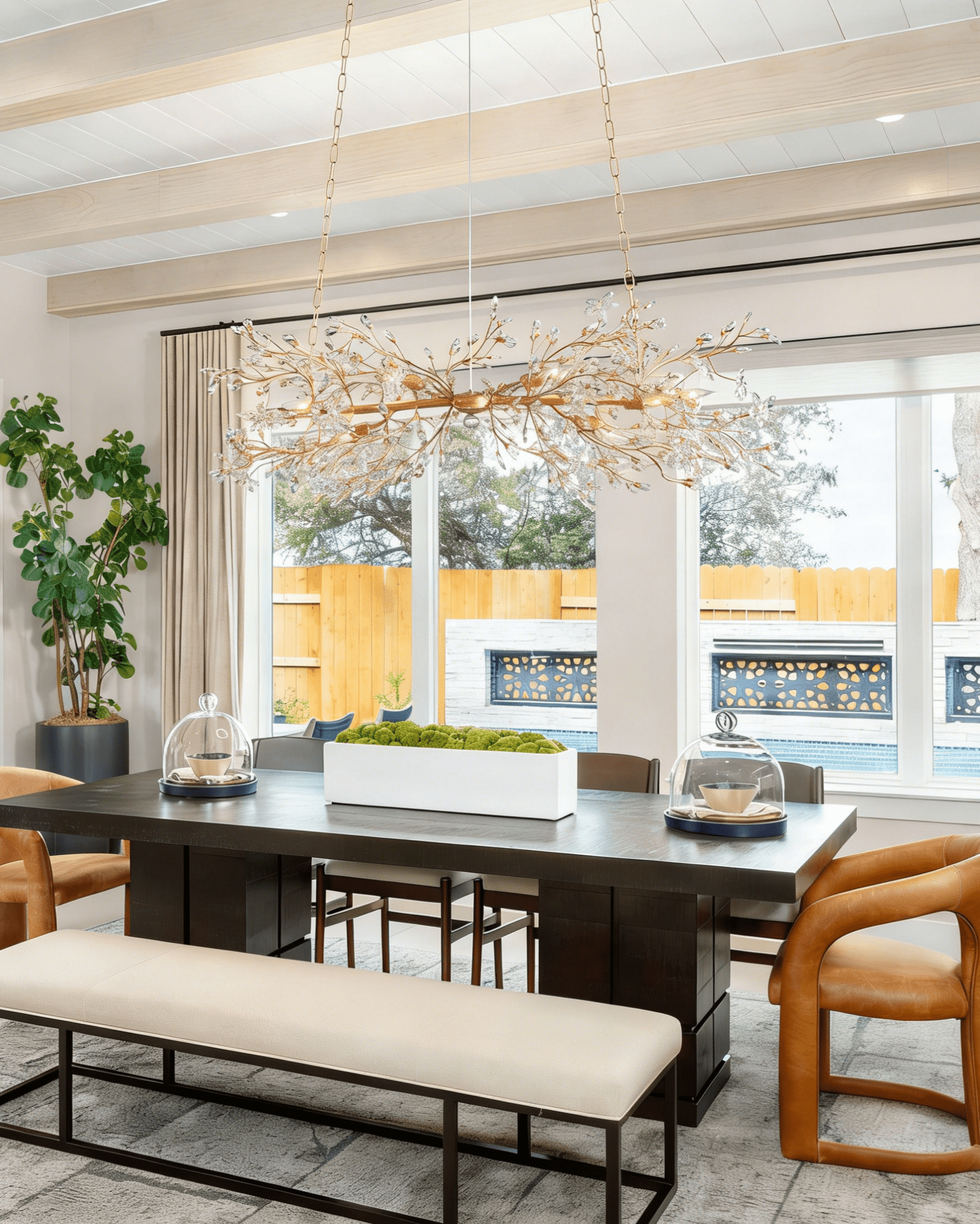 Fiore Linear Chandelier - Cyran Lamps