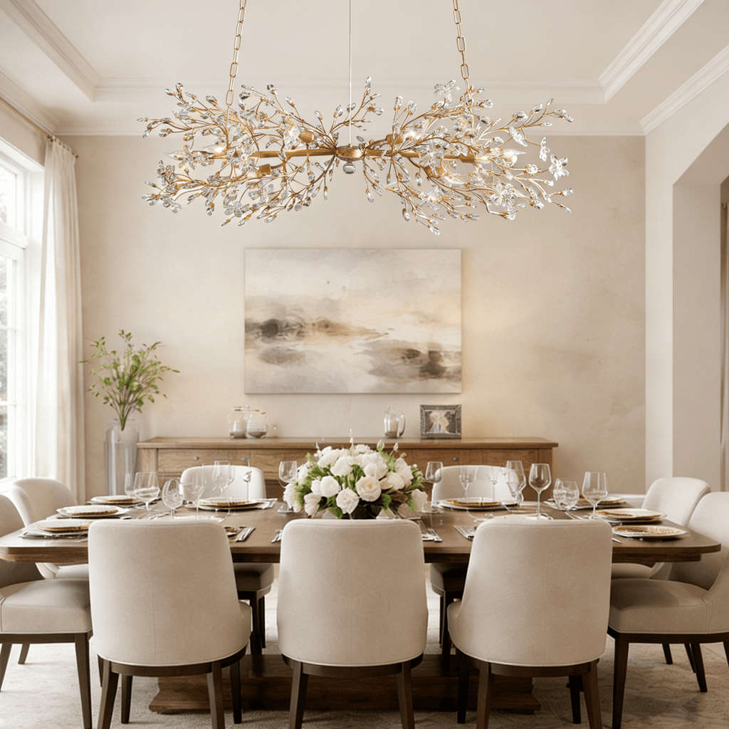 Fiore Linear Chandelier - Cyran Lamps