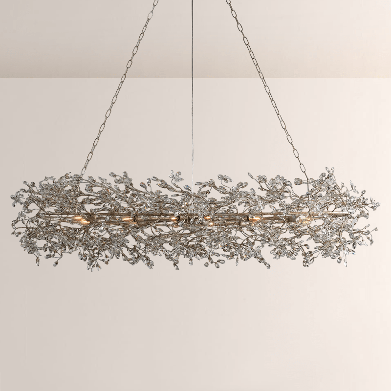 Fiore Oval Chandelier - Cyran Lamps
