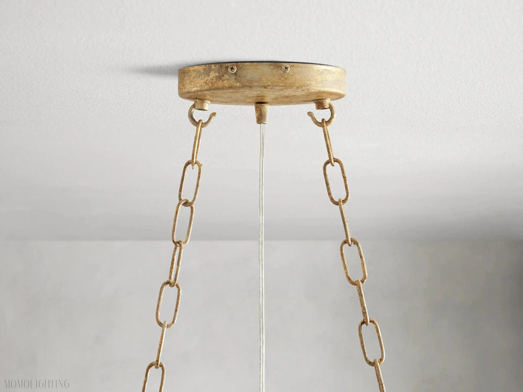 Fiore Oval Chandelier - Cyran Lamps