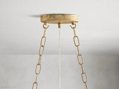Fiore Oval Chandelier - Cyran Lamps
