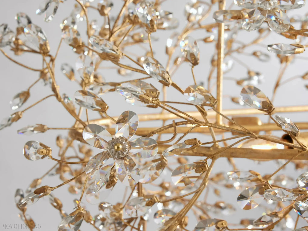 Fiore Oval Chandelier - Cyran Lamps