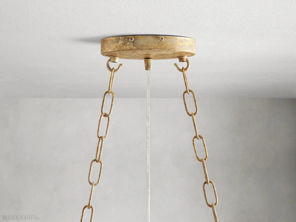 Fiore Oval Chandelier - Cyran Lamps