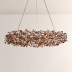 Fiore Oval Chandelier - Cyran Lamps