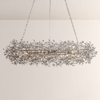 Fiore Oval Chandelier - Cyran Lamps