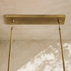 Florence Glass Linear Chandelier - Cyran Lamps