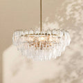 Florence Glass Round Chandelier - Cyran Lamps