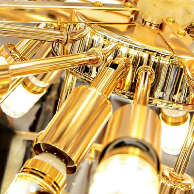Foyer 3 Layers Extra Large Crystal Chandelier for Living Room Staircase Ceiling Lighting Fixture
