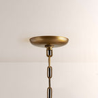 Ghiaccia Glass Round Chandelier - Cyran Lamps