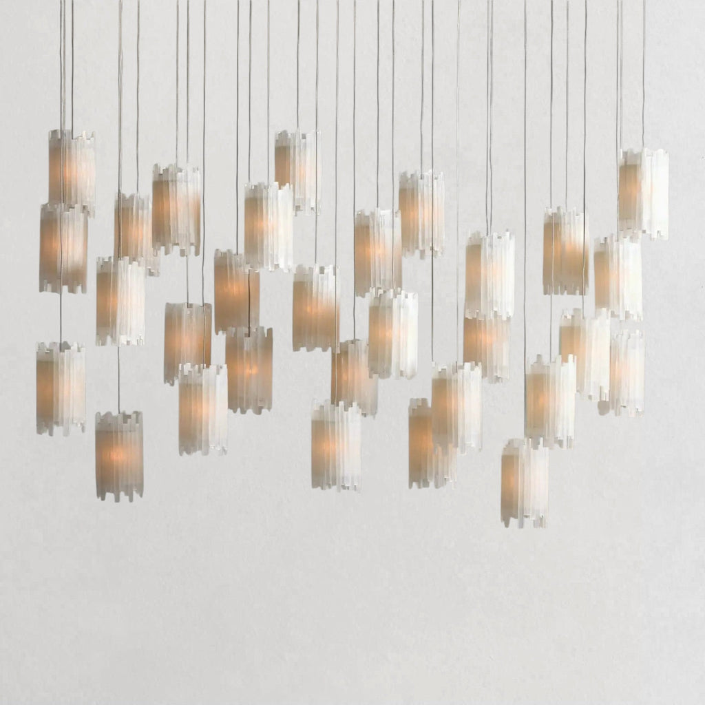 Giana Rectangular Chandelier - Cyran Lamps