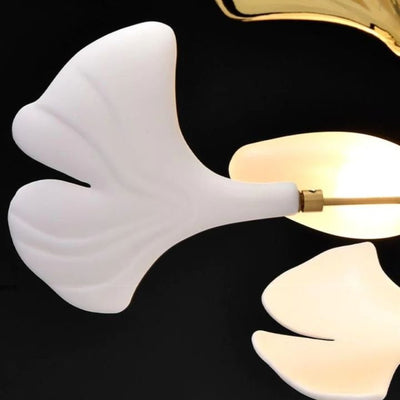 Gingko Combination Chandelier - Cyran Lamps