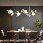 Gingko Glass Chandelier - Cyran Lamps