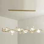 Gingko Glass Chandelier - Cyran Lamps