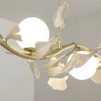 Gingko Glass Chandelier - Cyran Lamps