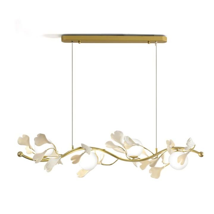 Gingko Glass Chandelier - Cyran Lamps