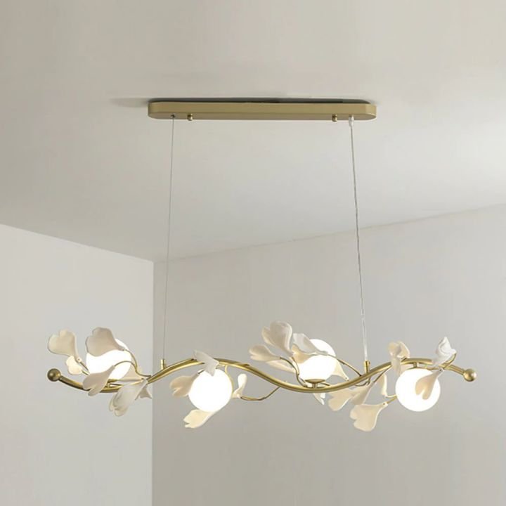 Gingko Glass Chandelier - Cyran Lamps