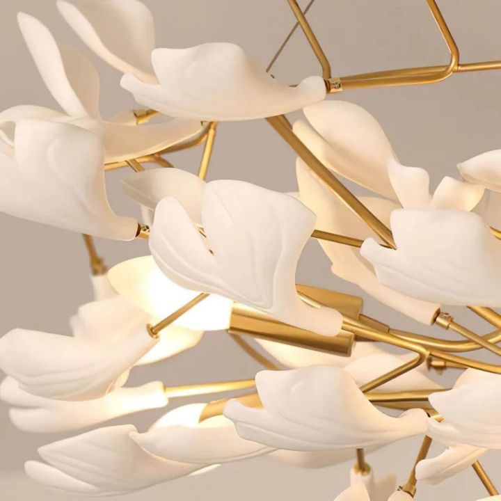 Gingko Luxury Chandelier Style A - Cyran Lamps