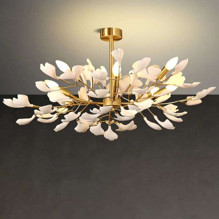 Gingko Luxury Chandelier Style A - Cyran Lamps