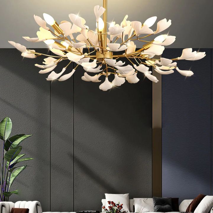 Gingko Luxury Chandelier Style A - Cyran Lamps