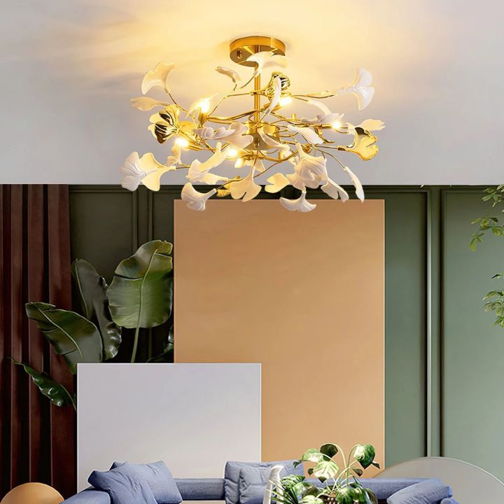 Gingko Luxury Chandelier Style B - Cyran Lamps