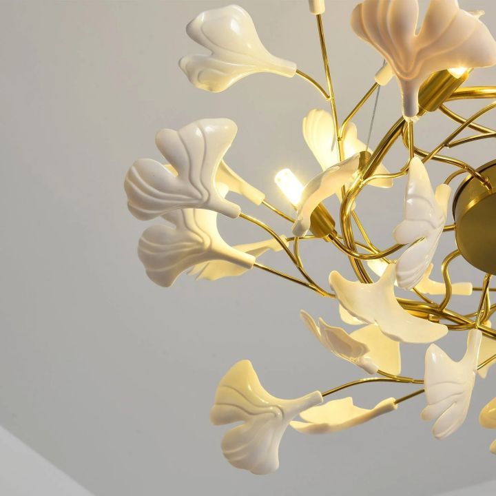 Gingko Luxury Chandelier Style B - Cyran Lamps