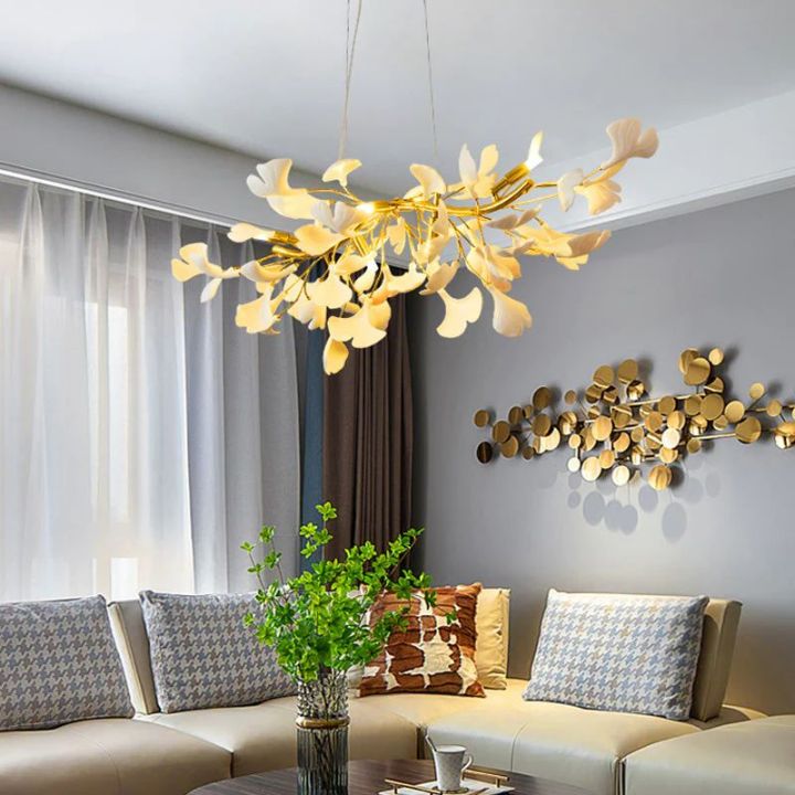 Gingko Luxury Chandelier Style C - Cyran Lamps