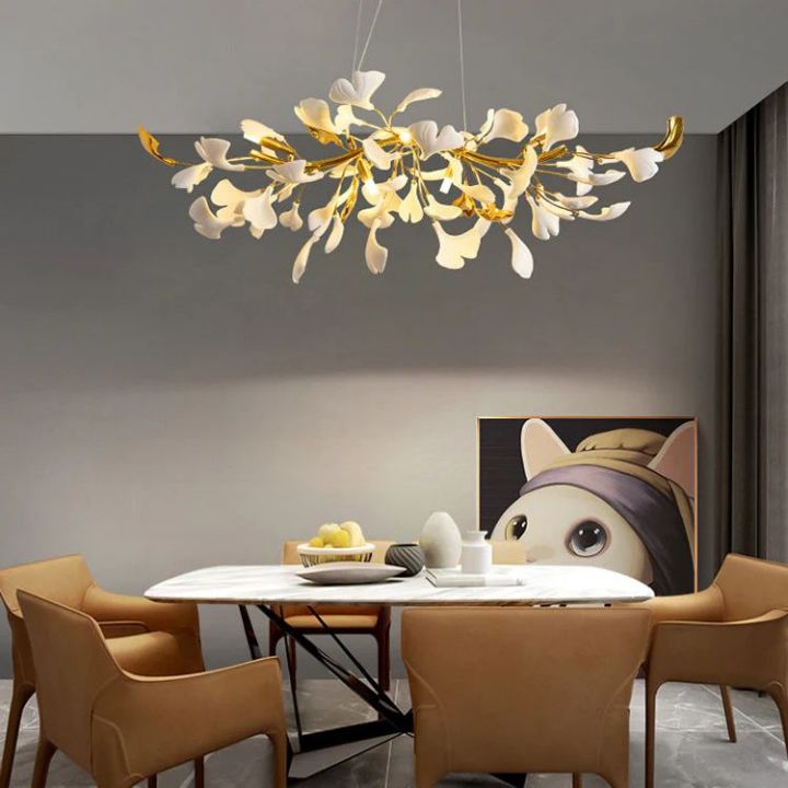 Gingko Luxury Chandelier Style C - Cyran Lamps