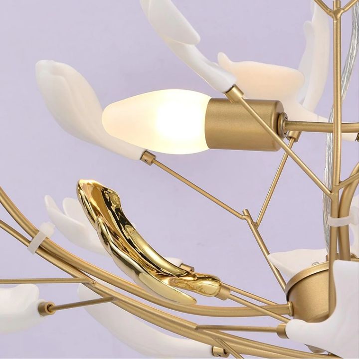 Gingko Luxury Chandelier Style D - Cyran Lamps