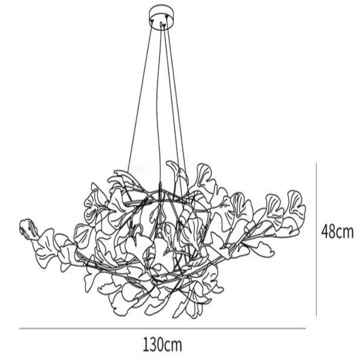 Gingko Luxury Chandelier Style D - Cyran Lamps