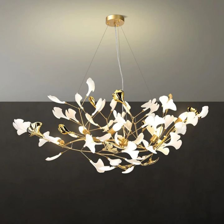 Gingko Luxury Chandelier Style D - Cyran Lamps