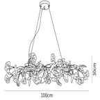 Gingko Luxury Chandelier Style E - Cyran Lamps