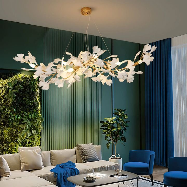 Gingko Luxury Chandelier Style F - Cyran Lamps