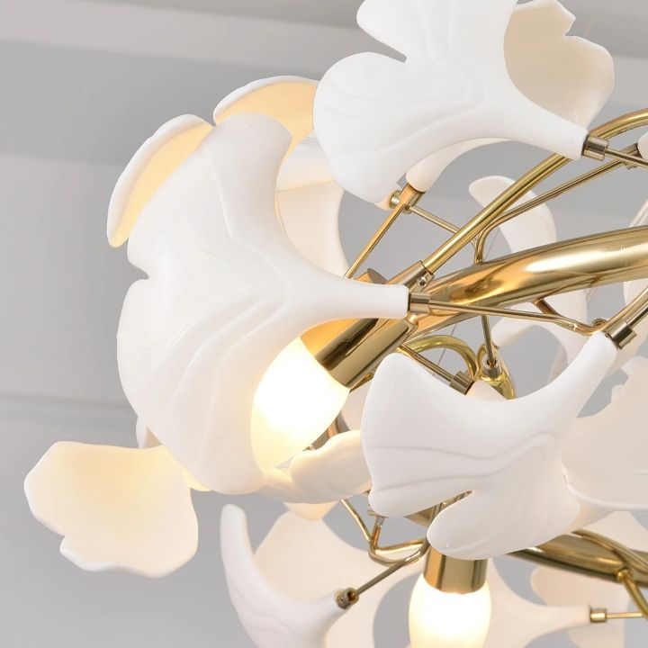 Gingko Luxury Chandelier Style F - Cyran Lamps