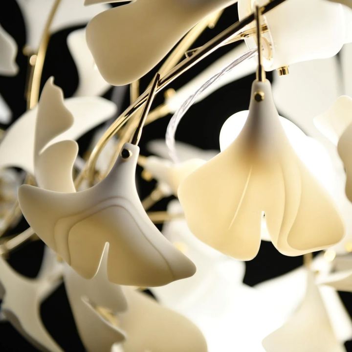 Gingko Luxury Chandelier Style G - Cyran Lamps
