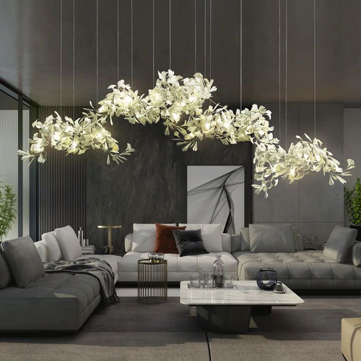 Gingko Luxury Chandelier Style H - Cyran Lamps