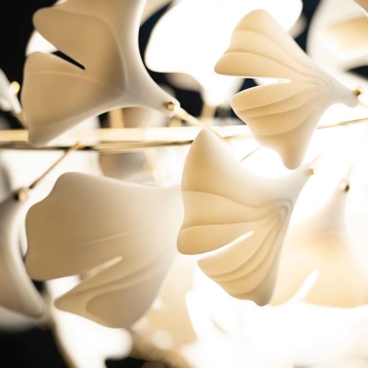 Gingko Luxury Chandelier Style H - Cyran Lamps