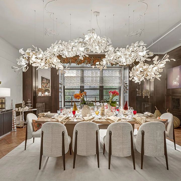Gingko Luxury Chandelier Style H - Cyran Lamps