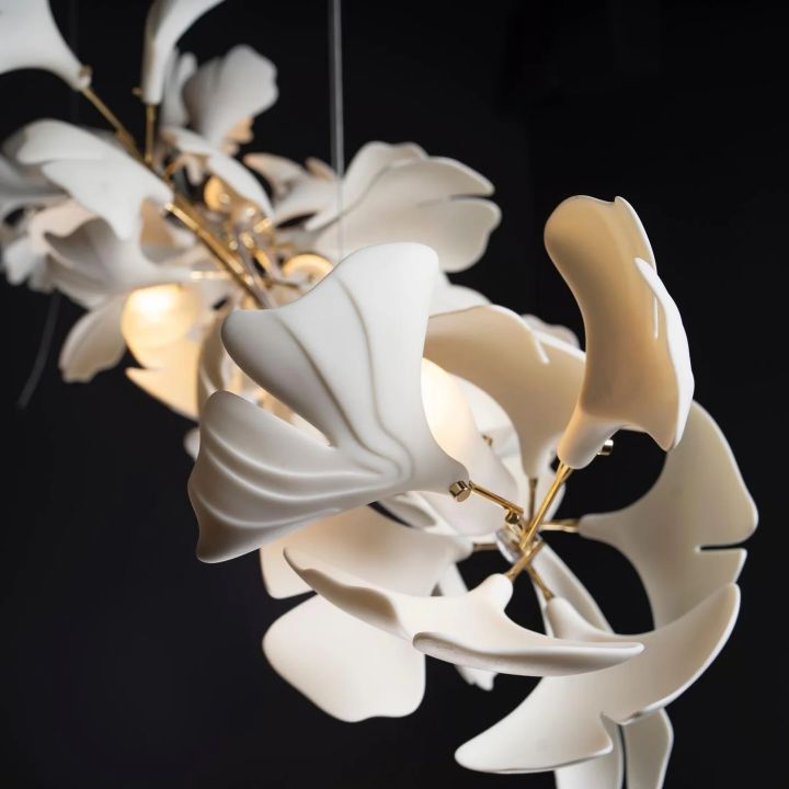 Gingko Luxury Chandelier Style I - Cyran Lamps
