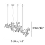 Gingko Luxury Chandelier Style I - Cyran Lamps