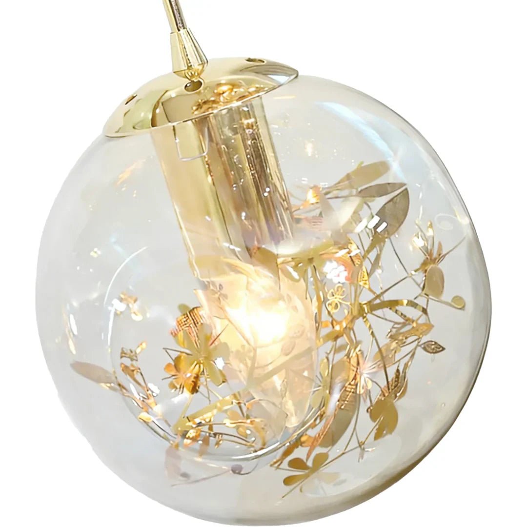 Gold Staircase Chandelier - Cyran Lamps