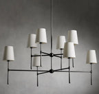 Gwyneth 2 - Tier Round Chandelier - Cyran Lamps
